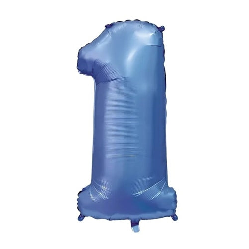 Mylar numeri 40"-101 cm satin velvet periwinkle