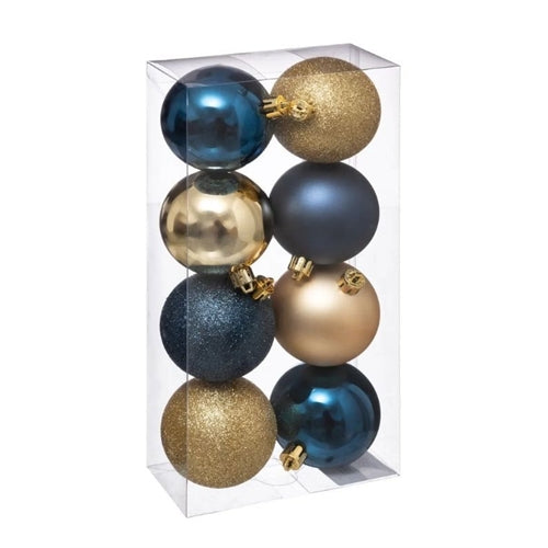 Set 24 palline natale diam. 6 cm