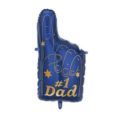 Palloncino foil n. 1 papà, 44 x 82 cm, mix