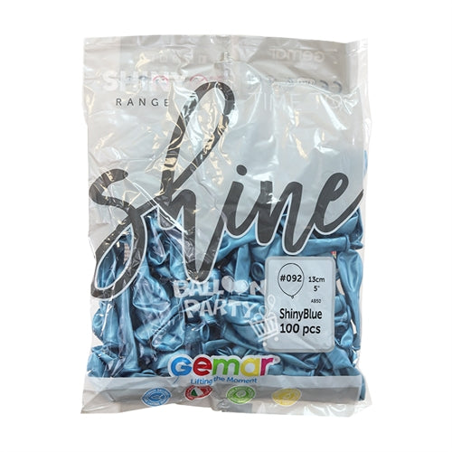 Palloncini shiny 5" ab50 blu 092 100 pz