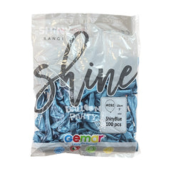 Palloncini shiny 5" ab50 blu 092 100 pz
