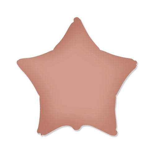 Mylar stella rosa vintage satinato 18" 1pz