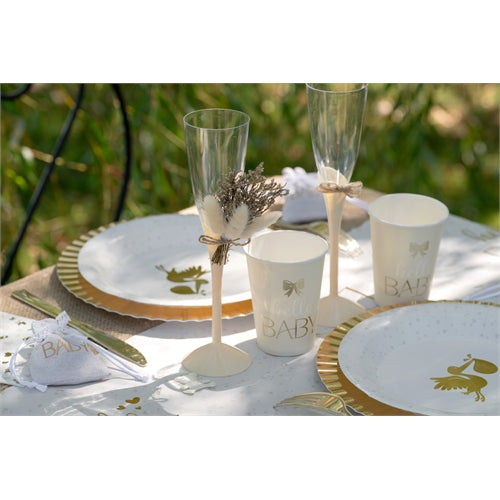 Flûte da champagne avorio– 6 pz