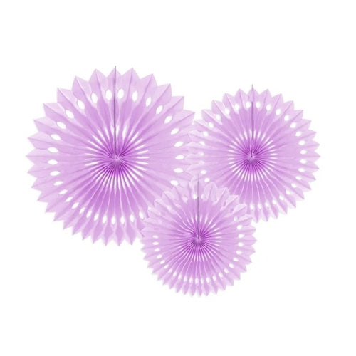 Rosette decorative, lavanda, 20-30 cm