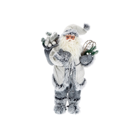 Decorazione babbo natale h. 60 cm