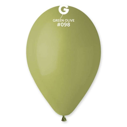 Palloncini 13" g120 verde giungla 098 50 pz