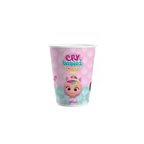 Bicchieri cry babies 20 cl in carta 8 pz