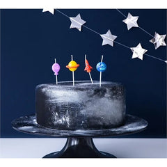 Candele di compleanno spazio, mix, 2-3cm