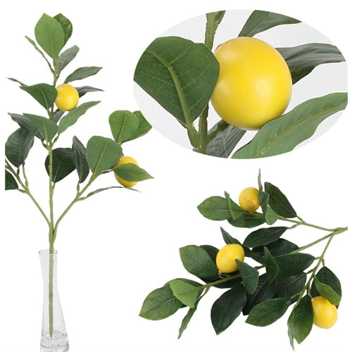 Ramo di limone artificiale – h. 65 cm