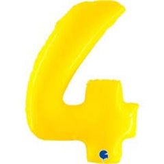 Mylar numeri 40" giallo fluo