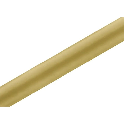 Satin plain, oro, 0,36 x 9 m (1 pz. / 9 ml)