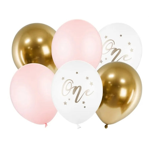 Palloncini da 30 cm, uno (1 confezione / 6 pezzi)