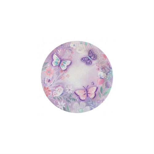 Piatti farfalle 8 pz 23 cm