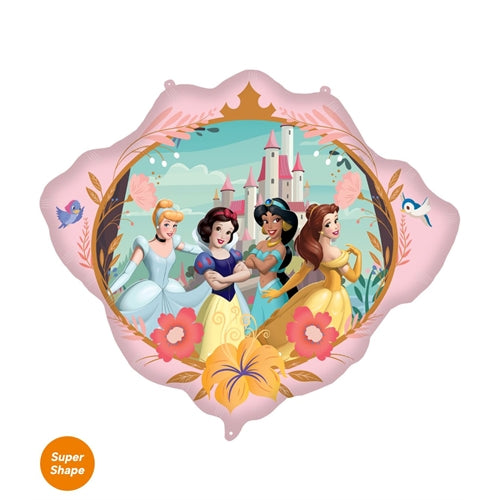 Mylar specchio principesse disney supershape w31" 1pz