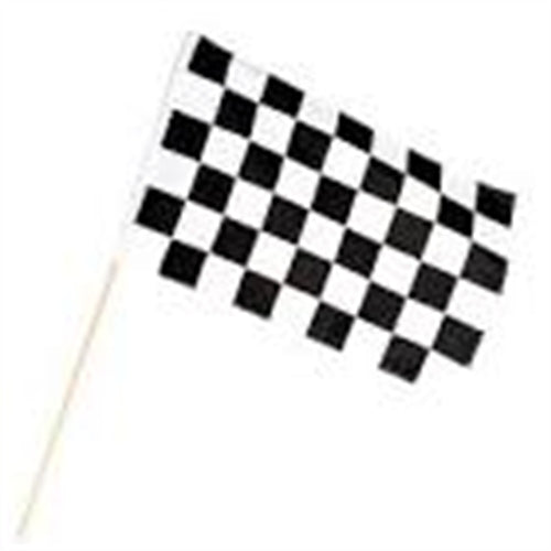 Bandiera poliestere racing 30x45x60 cm