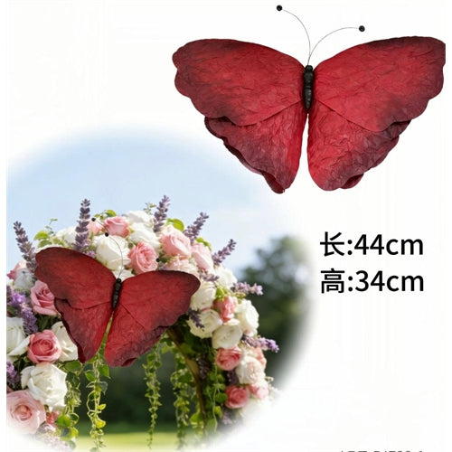 Farfalla decorativa gigante 44x34 cm