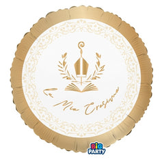 Palloncino foil la mia cresima tondo 45 cm
