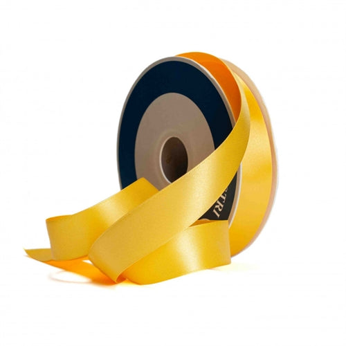 Nastro raso 15 mm x 50 mt giallo 25