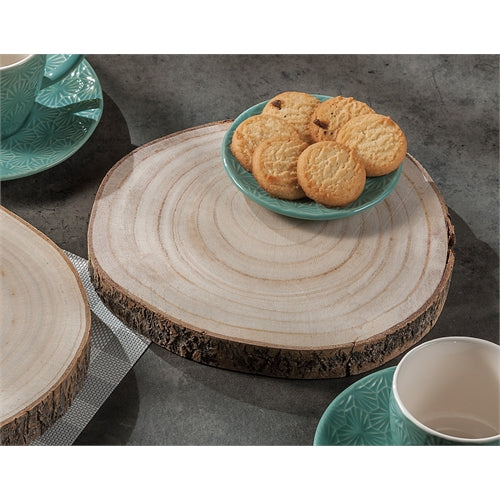 Vassoio in legno diam. 22,5 cm