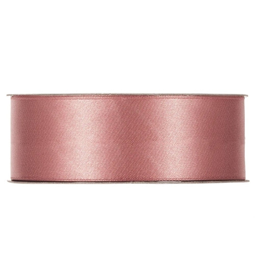 Nastro raso mm 25 x 50 mt old pink 20