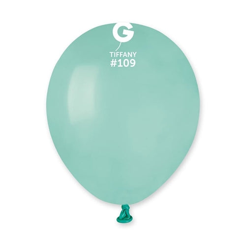 Palloncino in lattice 5" a50 marshmallow tiffany "tiffany 109" 100pz