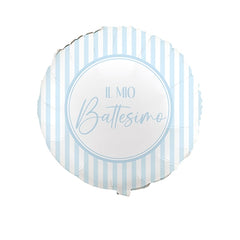 Pallone mylar il mio battesimo cm 45