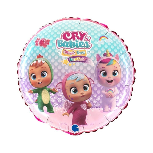 Mylar cry babies tondo 18"