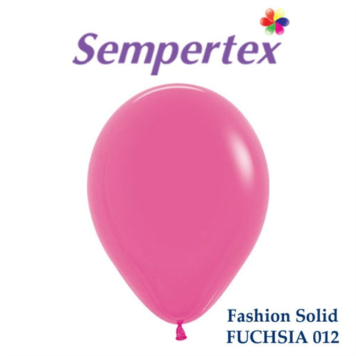 Palloncini fashion fucsia 012 12cm 50pz 5"