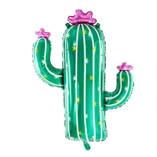 Palloncino in foil cactus, 60x82cm, mix