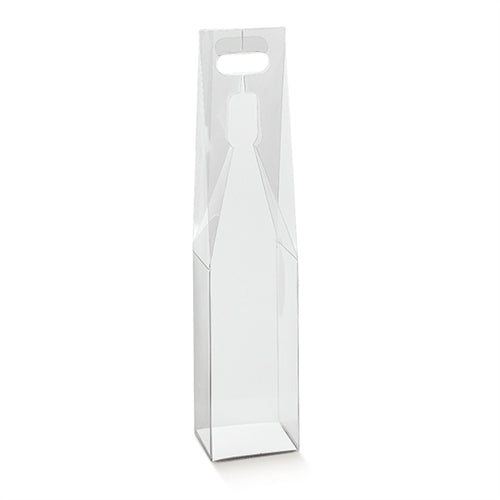 Porta bottiglie trasparenti 90x90x430
