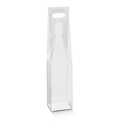 Porta bottiglie trasparenti 90x90x430