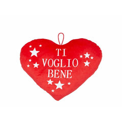 Cuscino cuore 30 cm con frasi
