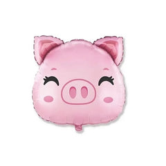 Mylar maiale minishape 12" 5 pz