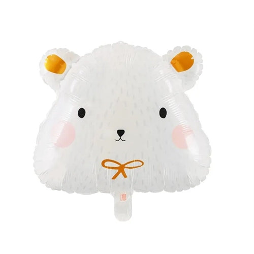Palloncino foil orso polare, 51x45cm, mix