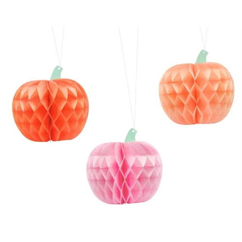 Zucche a nido d'ape, 24 cm, miste (1 confezione / 3 pezzi)