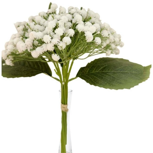 Bouquet fiori bianchi artificiali 31 cm