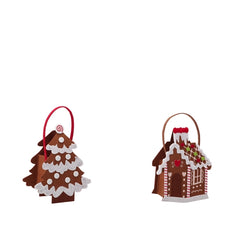 Borsina tessuto natale 22 cm