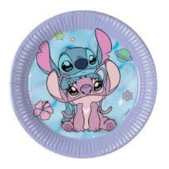 Piatti stitch & angel 20 cm 8 pz – disney