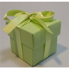Scatolina seta verde 50x50x50 f/c