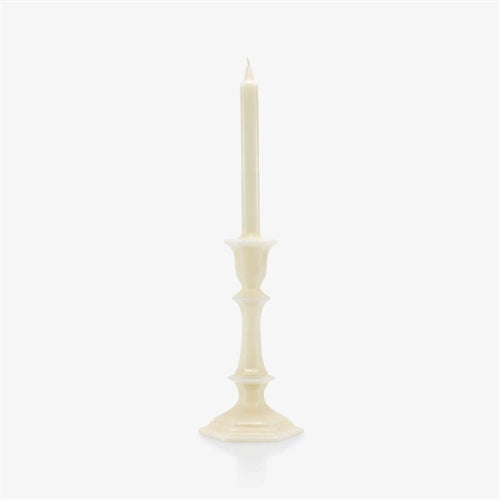 Candela candelabro bianco
