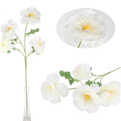 Ramo fiori artificiali rosa – eleganza romantica per decorazioni e allestimenti h. 75 cm