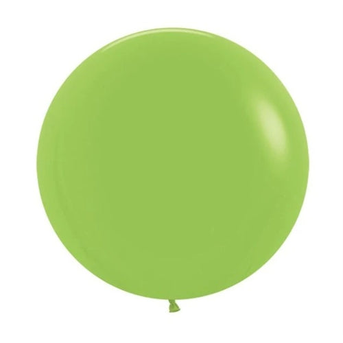 Palloncino verde lime (031) 24" pz.3 colore standard cm.60