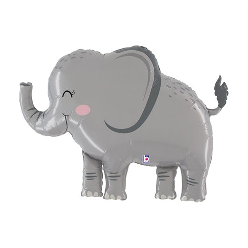 Mylar supershape elefant jungle 44"