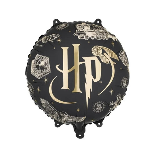 Palloncino in lamina di harry potter, 35 cm, nero