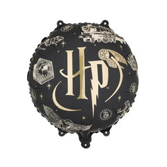 Palloncino in lamina di harry potter, 35 cm, nero