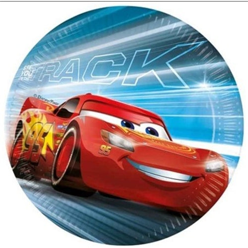 Piatti cars party 8pz 20 cm