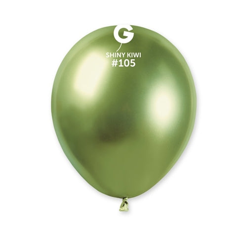 Palloncino gemar 13" shiny kiwi 105 50 pz