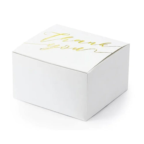 Scatole grazie, bianche, 6x3,5x5,5cm (1 confezione / 10 pz.)
