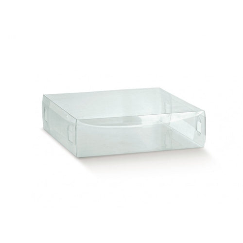 Scatola  astuccio trasparente in pvc mm.80x80x35