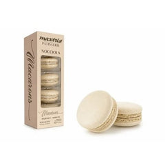 Imballo macaron maxtris nocciola bianco 5 pz